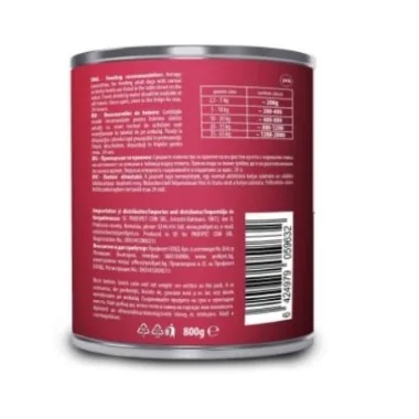 Carnevale Dog Cons Mistret/Afine/Ulei In 800 g