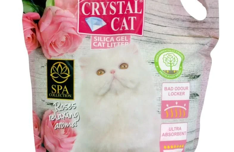 Crystal Cat Nisip Silicatic Trandafir