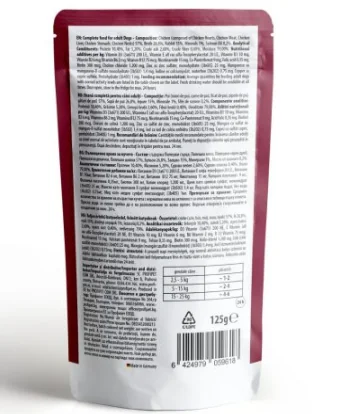 Carnevale Dog Plic Pui/Iepure/Ulei Somon 125 g