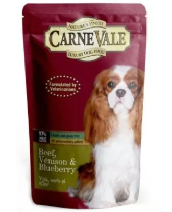 Carnevale Dog Plic Vita/Cerb/Afine 125 g