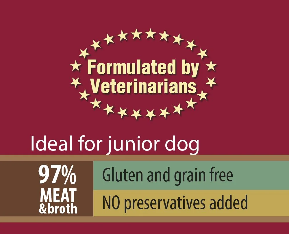 Carnevale Dog Plic Puppy Vitel/Coacaze 125 g