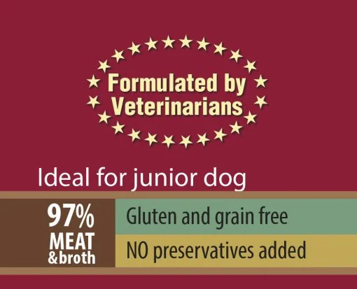 Carnevale Dog Plic Puppy Vitel/Coacaze 125 g