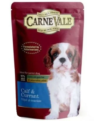 Carnevale Dog Plic Puppy Vitel/Coacaze 125 g