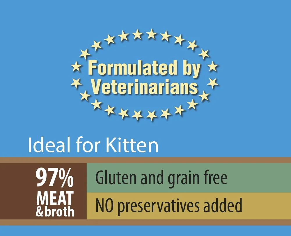 Carnevale Cat Kitten Plic Pui/Rata/Portocala 85 g