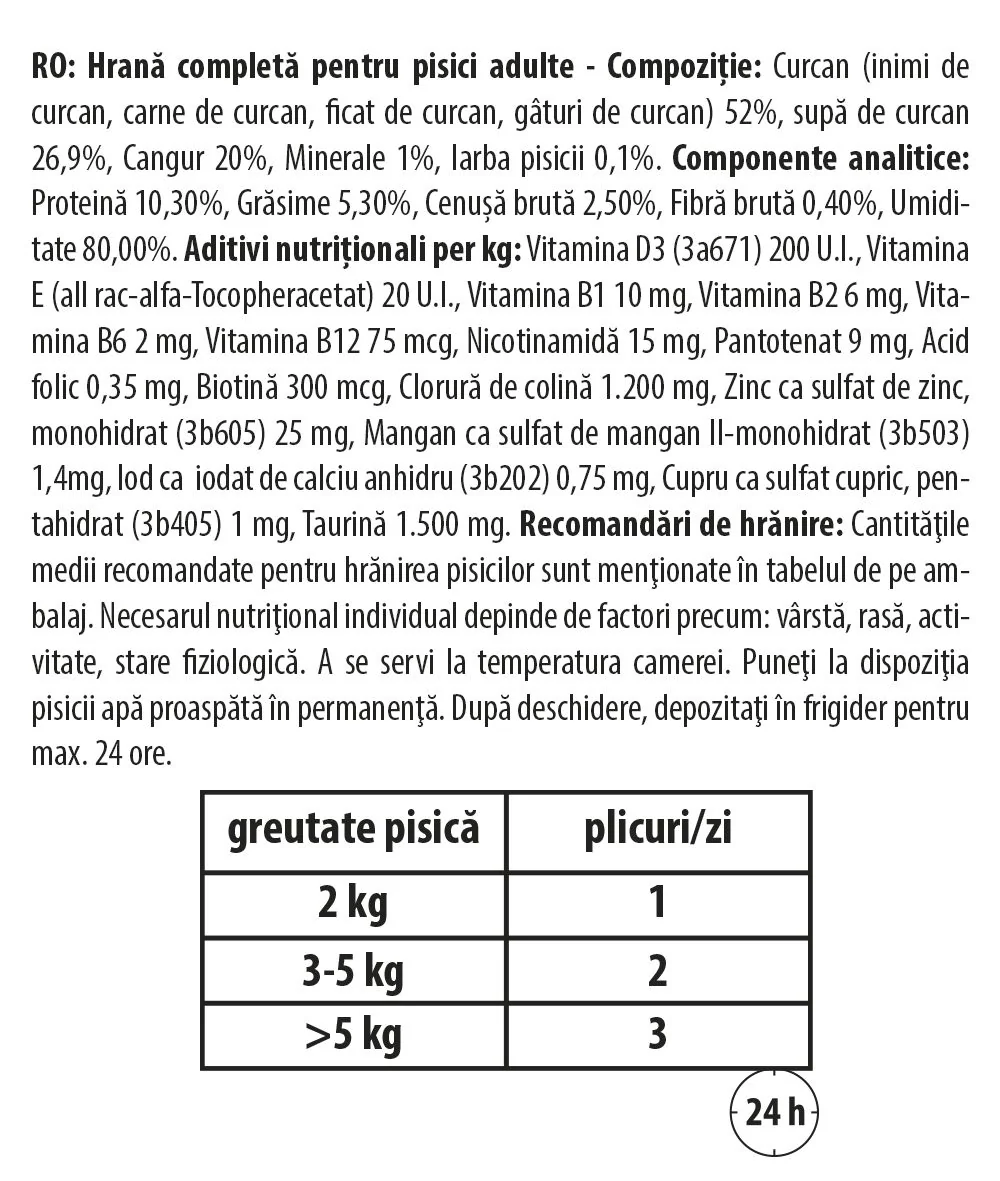 Carnevale Cat Plic Curcan/Cangur/Iarba Pisicii 85 g