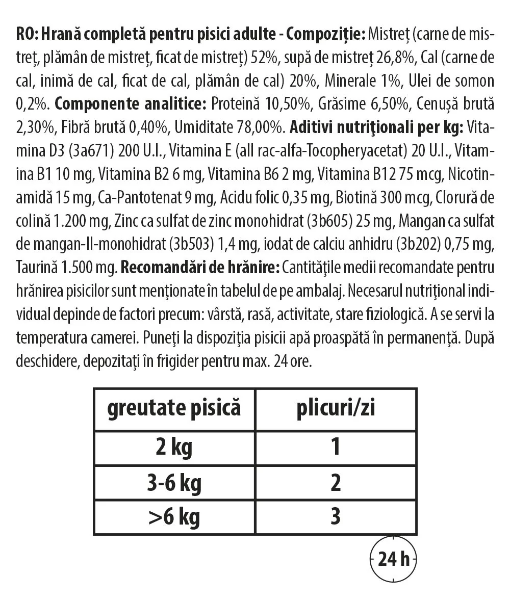 Carnevale Cat Plic Mistret/Cal/Ulei De Somon 85 g