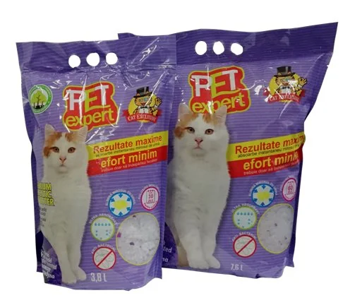 Pet Expert Nisip Silicatic Lavanda