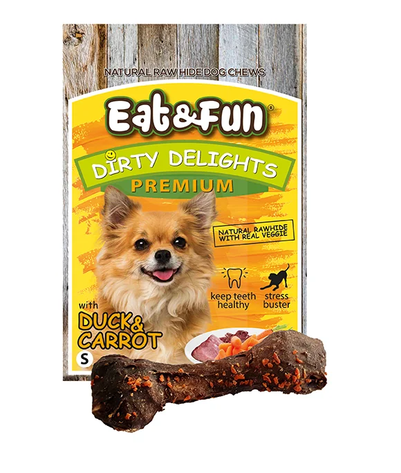 Eat&Fun Dog Recompense Rata/Morcov S