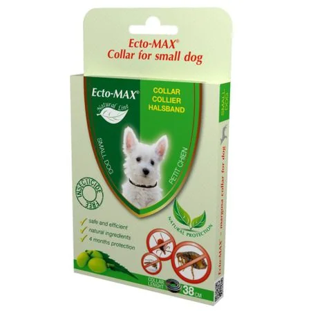 Ecto Max Zgarda Antiparazitara Bio Dog Small 38 cm