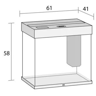 Juwel Acvariu Led Lido 120 Alb