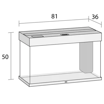 Juwel Acvariu Led Rio 125 Alb