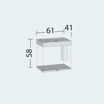 Juwel Acvariu Led Lido 120 Negru