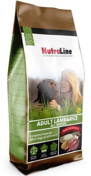 Nutraline Dog Adult Miel/Orez 12.5 kg K