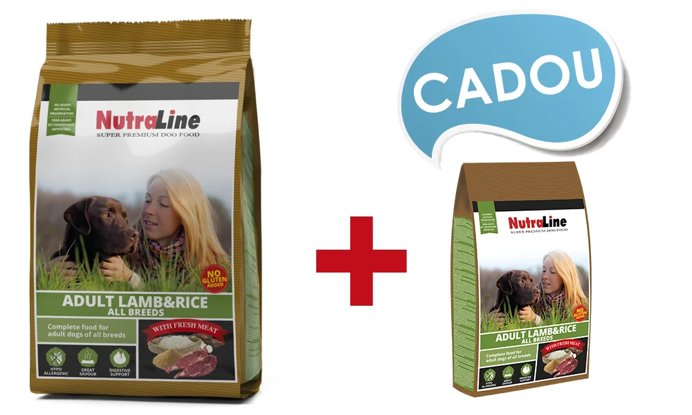 Nutraline Dog Adult Miel/Orez 12.5 kg K