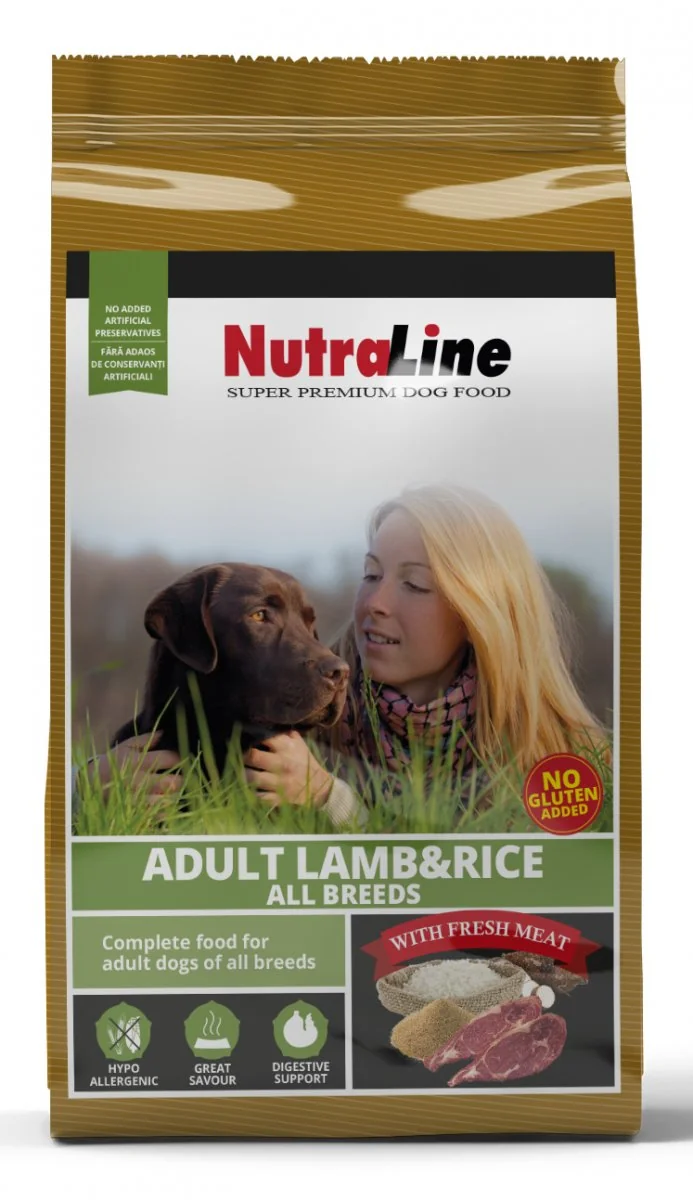 Nutraline Dog Adult Miel/Orez 3 kg K