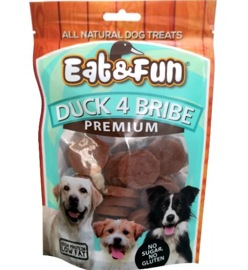 Eat&Fun Recompense Caini Duck 4 Bribe 100 G