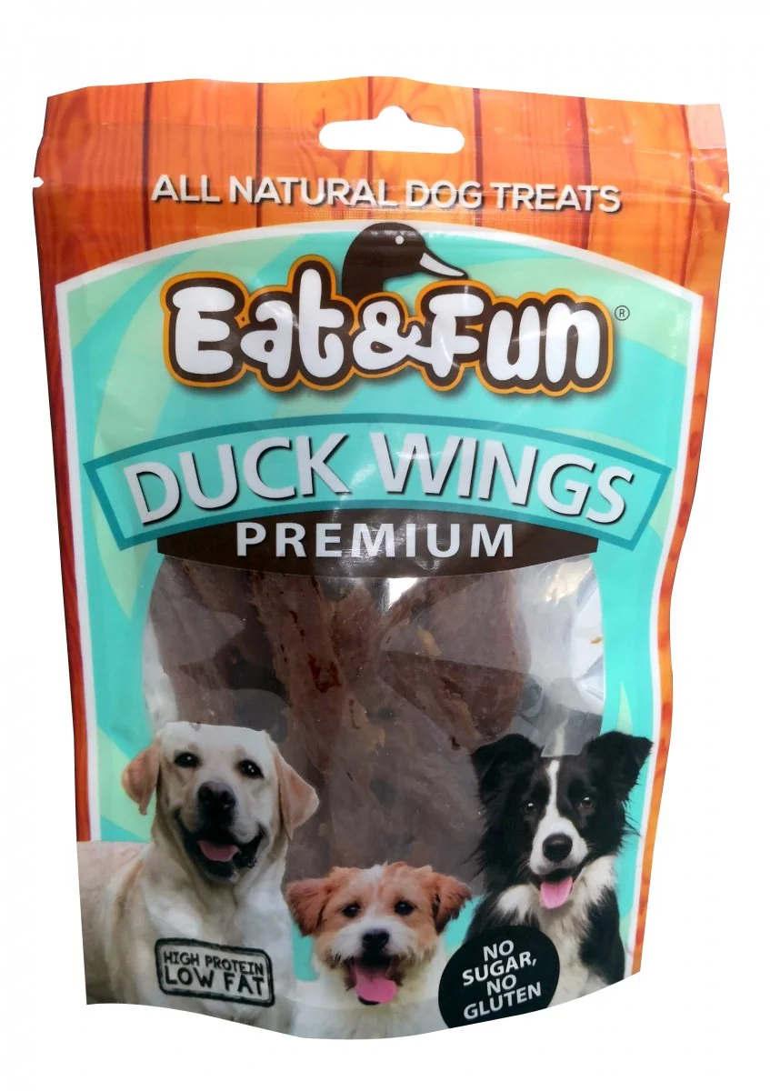Eat&Fun Recompense Caini Duck Wings 100 G