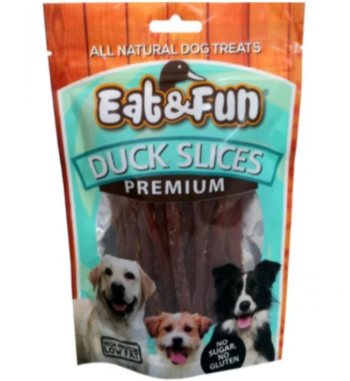 Eat&Fun Recompense Caini Duck Slice 100 G