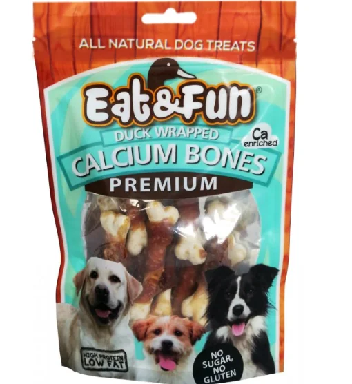 Eat&Fun Recompense Caini Duck Calcium Bone 100 G
