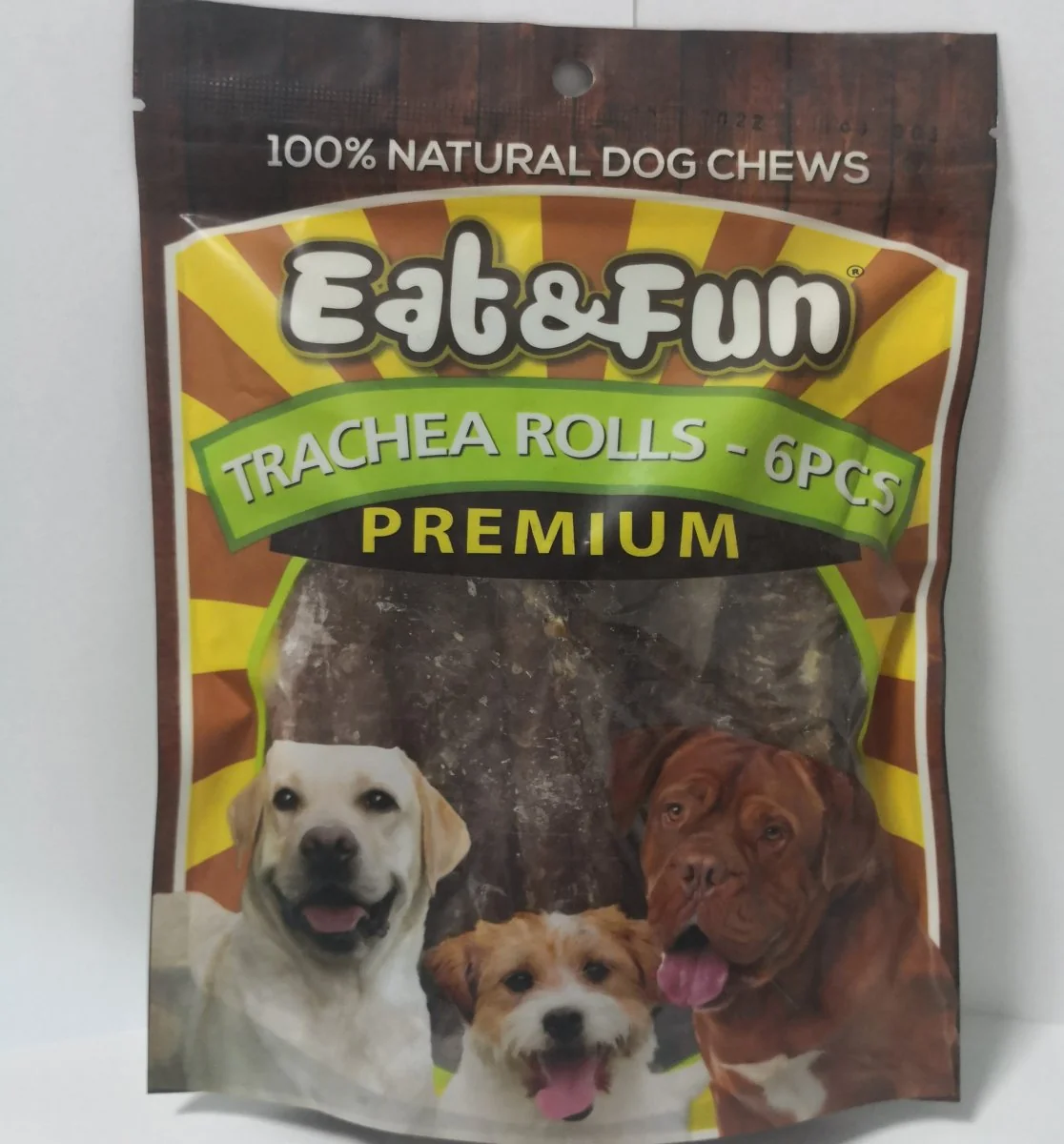 Eat&Fun Recompense Trachea Rolls 50 g