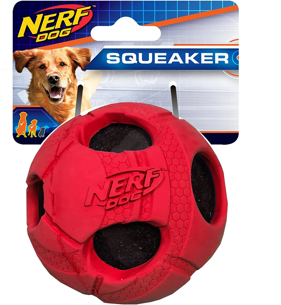 Nerf Minge Tenis Albastru/Rosu M