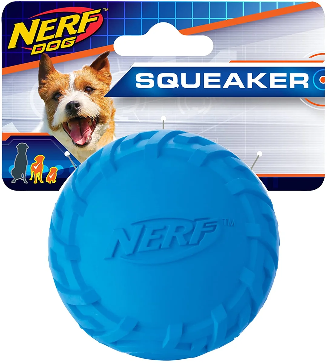 Nerf Minge Squeak Albastru/Verde S