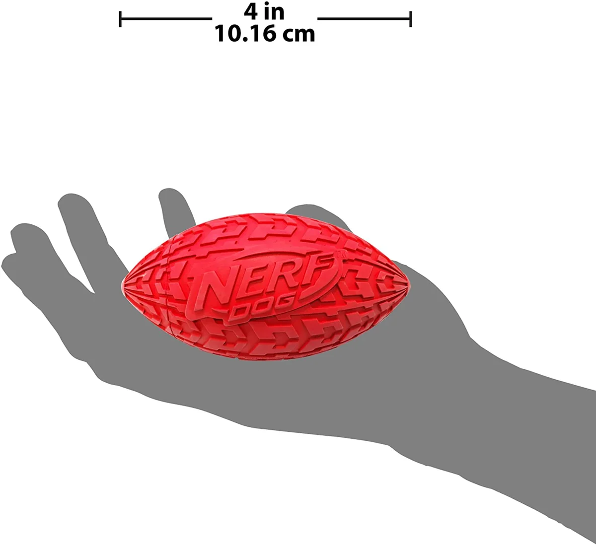 Nerf Minge Football Squeak Rosu/Verde