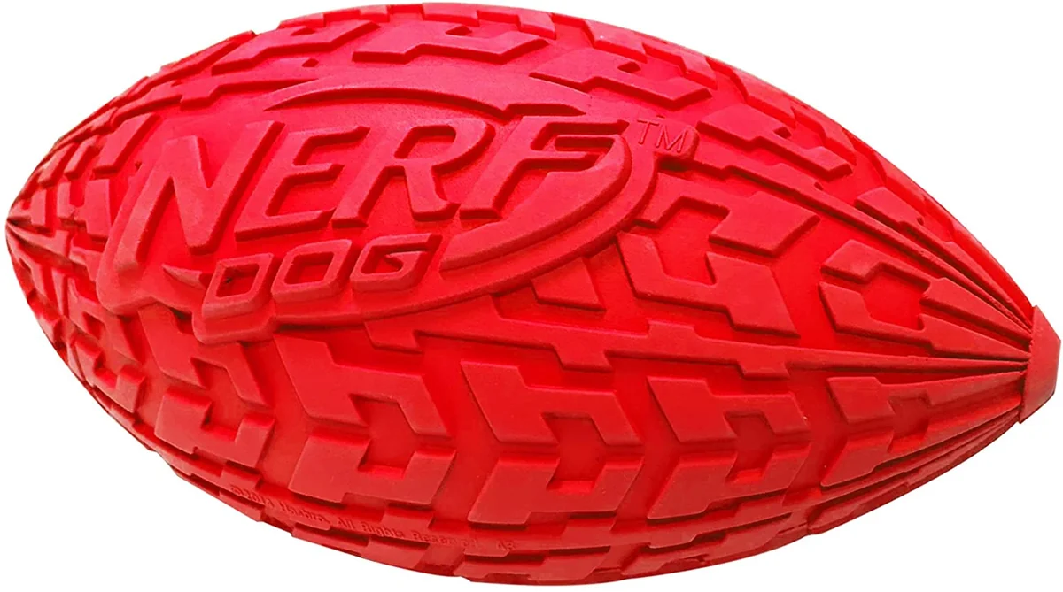 Nerf Minge Football Squeak Rosu/Albastru M