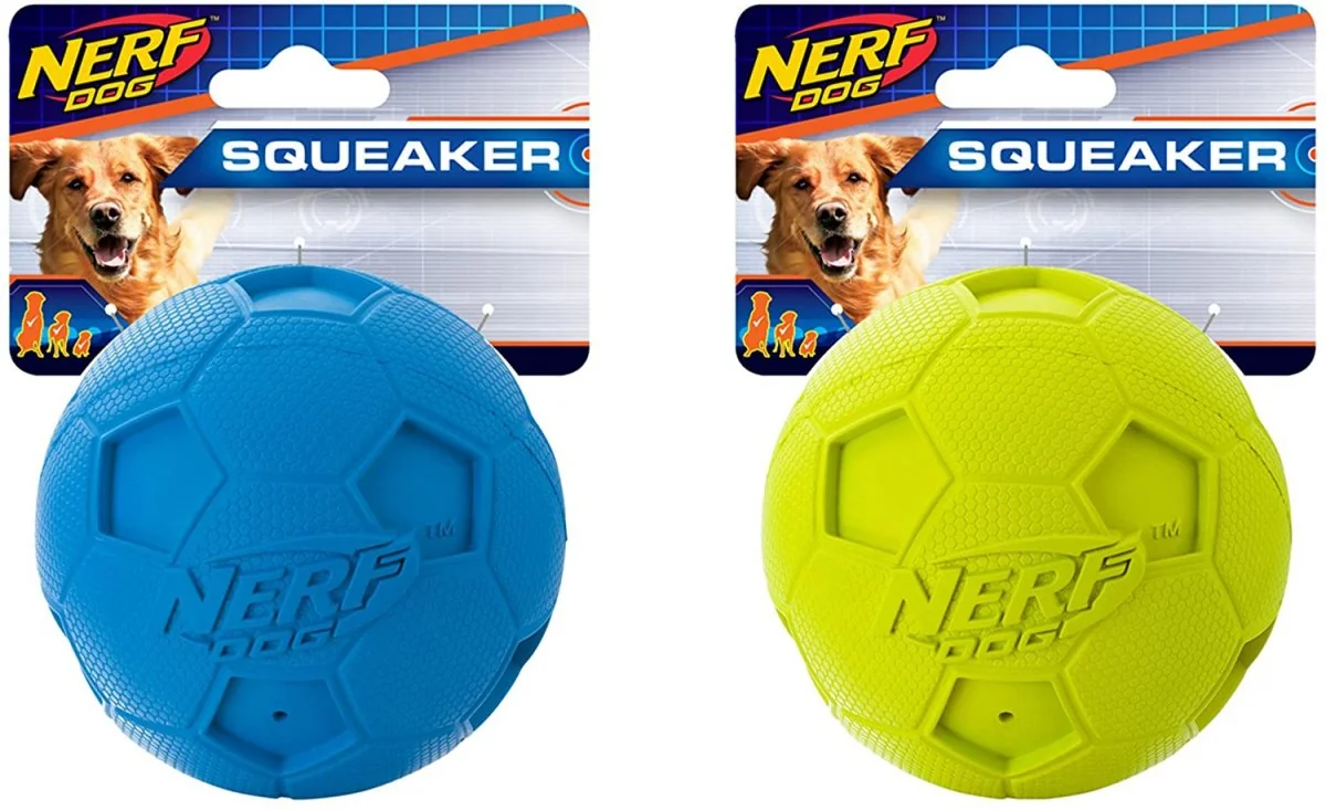 Nerf Minge Soccer Verde/Albastru M