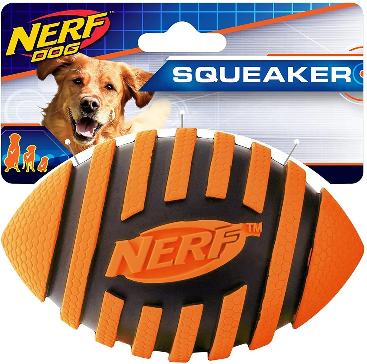 Nerf Spiral Squeak Rosu/Verde M