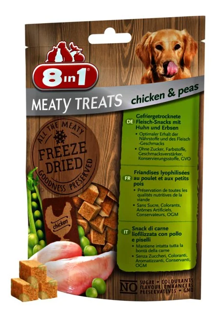 8in1 Recompense Meaty Pui/ Mazare 50g