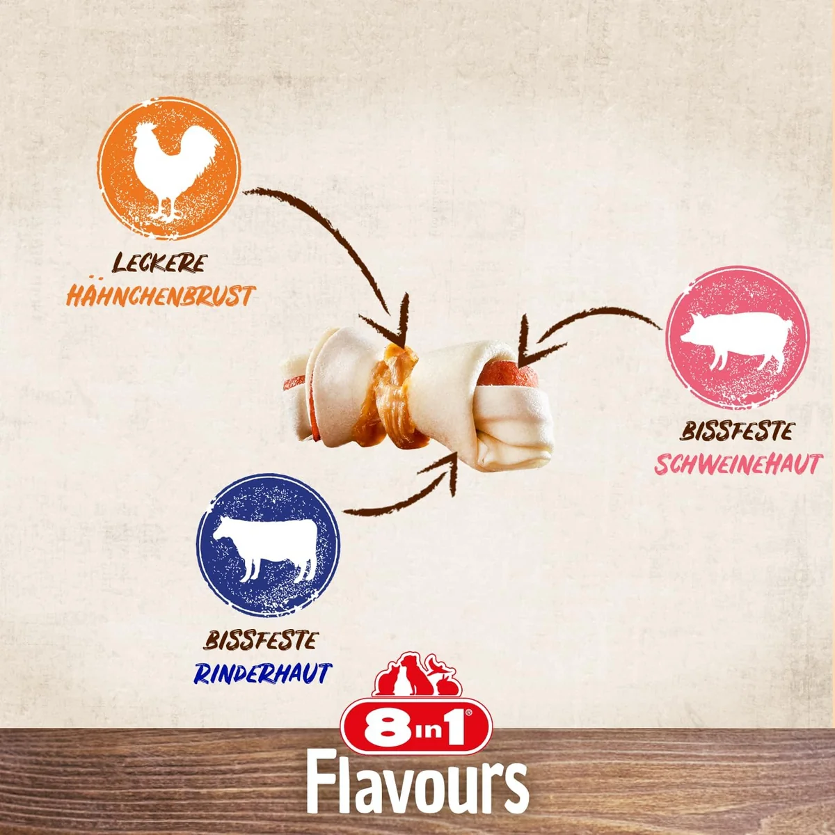 8 in1 Recompense Triple Flavour XS 21 Buc