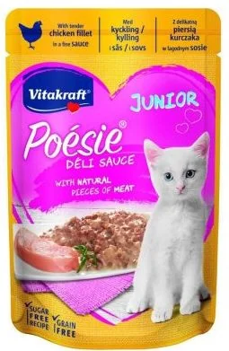 Vitakraft Plic Poesie Sauce Pui Junior 85 G
