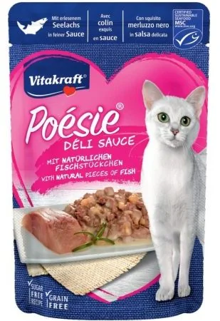 Vitakraft Plic Poesie Sauce Cod 85g
