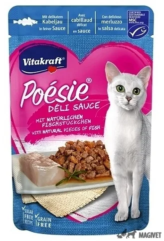 Vitakraft Plic Poesie Sauce Cod 85g