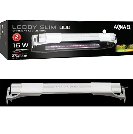 Aquael Lampa Led 16 W Duo Sunny/Planta 60 CM Neagra 115558