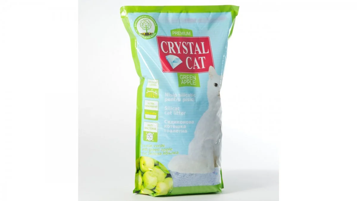 Crystal Cat Nisip Silicatic Mar Verde 3.8 L