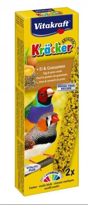 Vitakraft Baton Exotice Ou/Seminte de Graminee 2 Buc