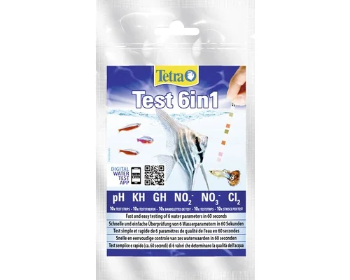 Tetra Test 6 in 1 / 10 Strips