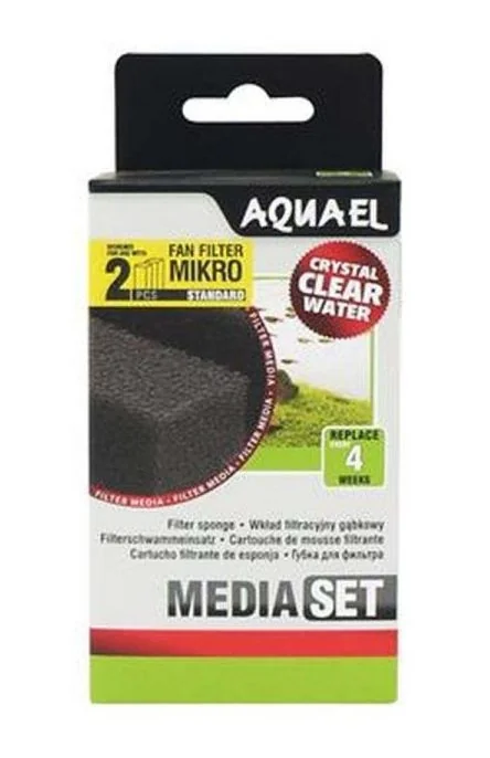 Aquael Filtru Buret Fan Mikro 2 Buc/Set 113903