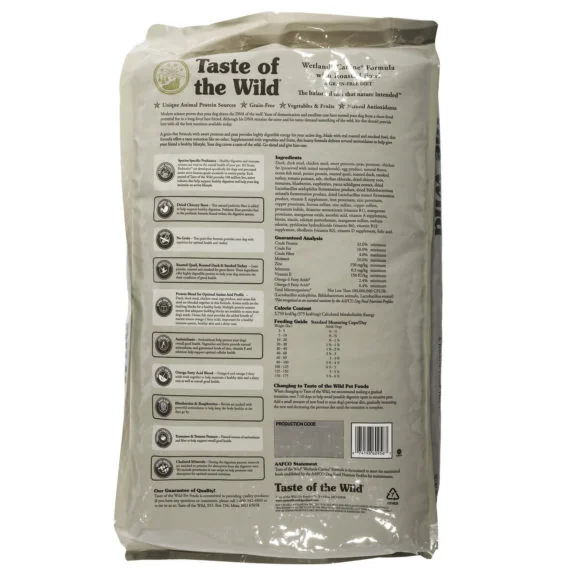 Taste Of The Wild Wetlands Pasare 2kg