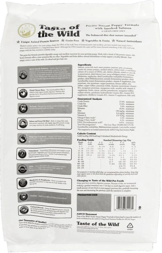 Taste Of The Wild Pacific Stream Puppy Somon 2 kg