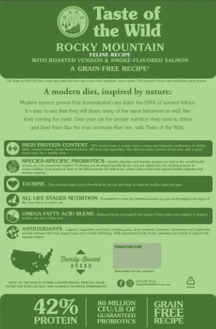 Taste Of The Wild Felin Rocky Mountain Vanat/Somon 2 kg