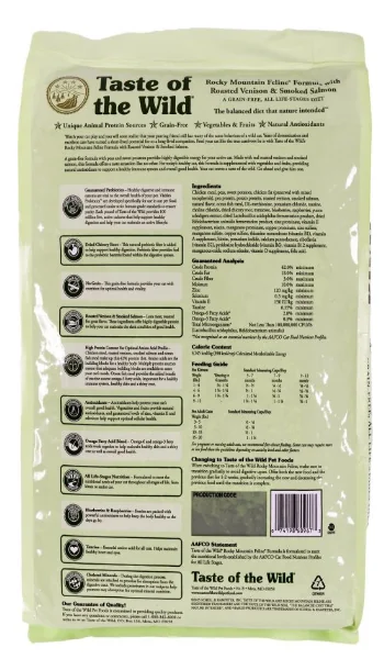 Taste Of The Wild Felin Rocky Mountain Vanat/Somon 2 kg