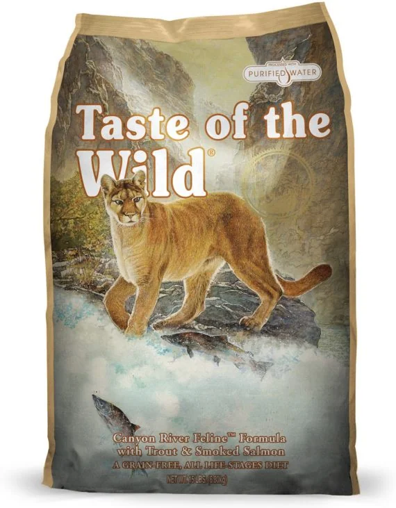 Taste Of The Wild Felin Canyon River Pastrav/Somon 2 kg