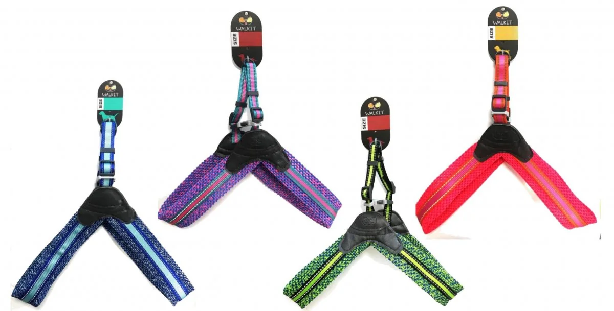 Walkit Ham Tesatura Melanj L 2.5 cm x 66-94 cm Albastru