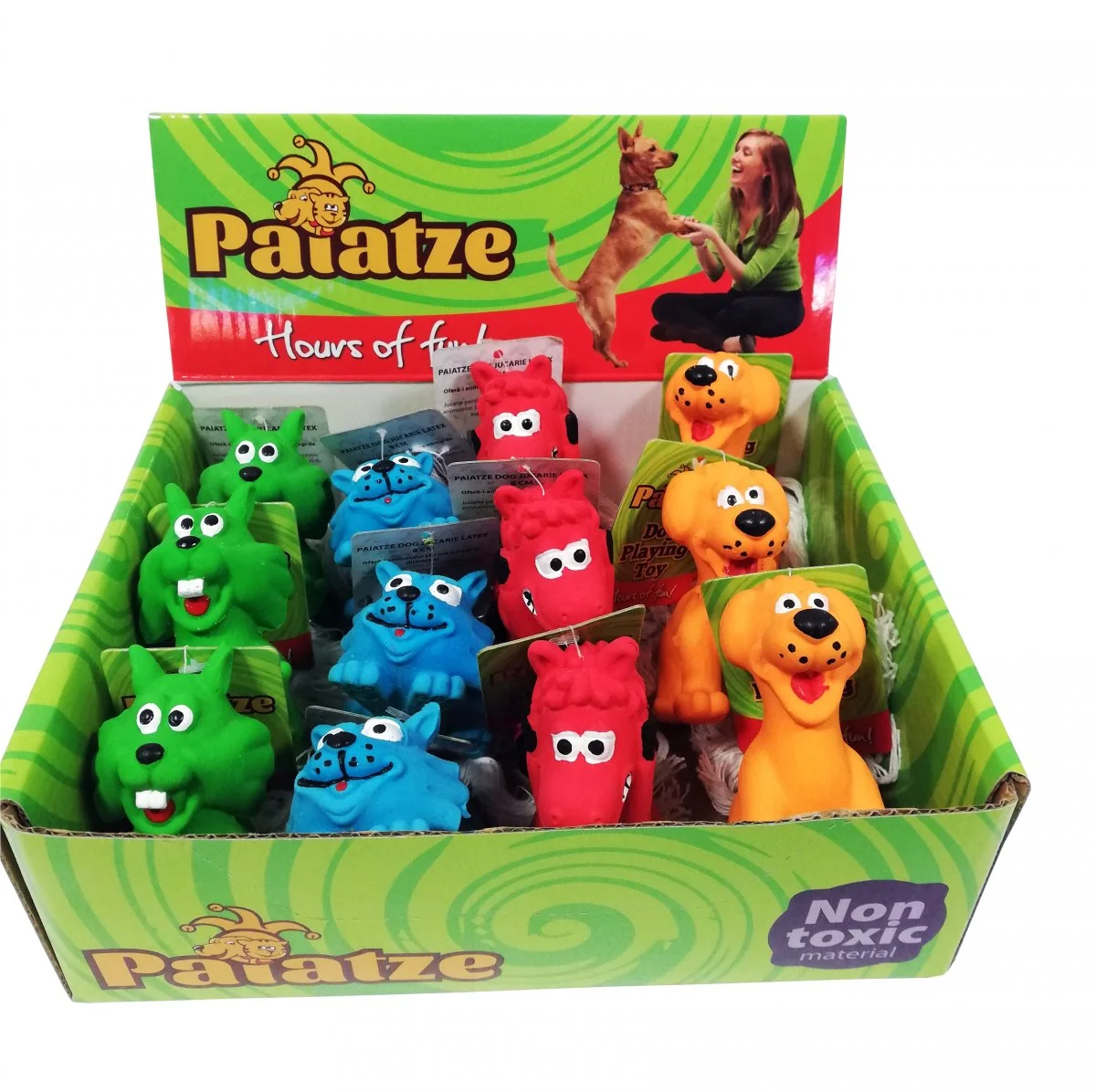 Paiatze Dog Jucarie Latex 8 cm 500-505