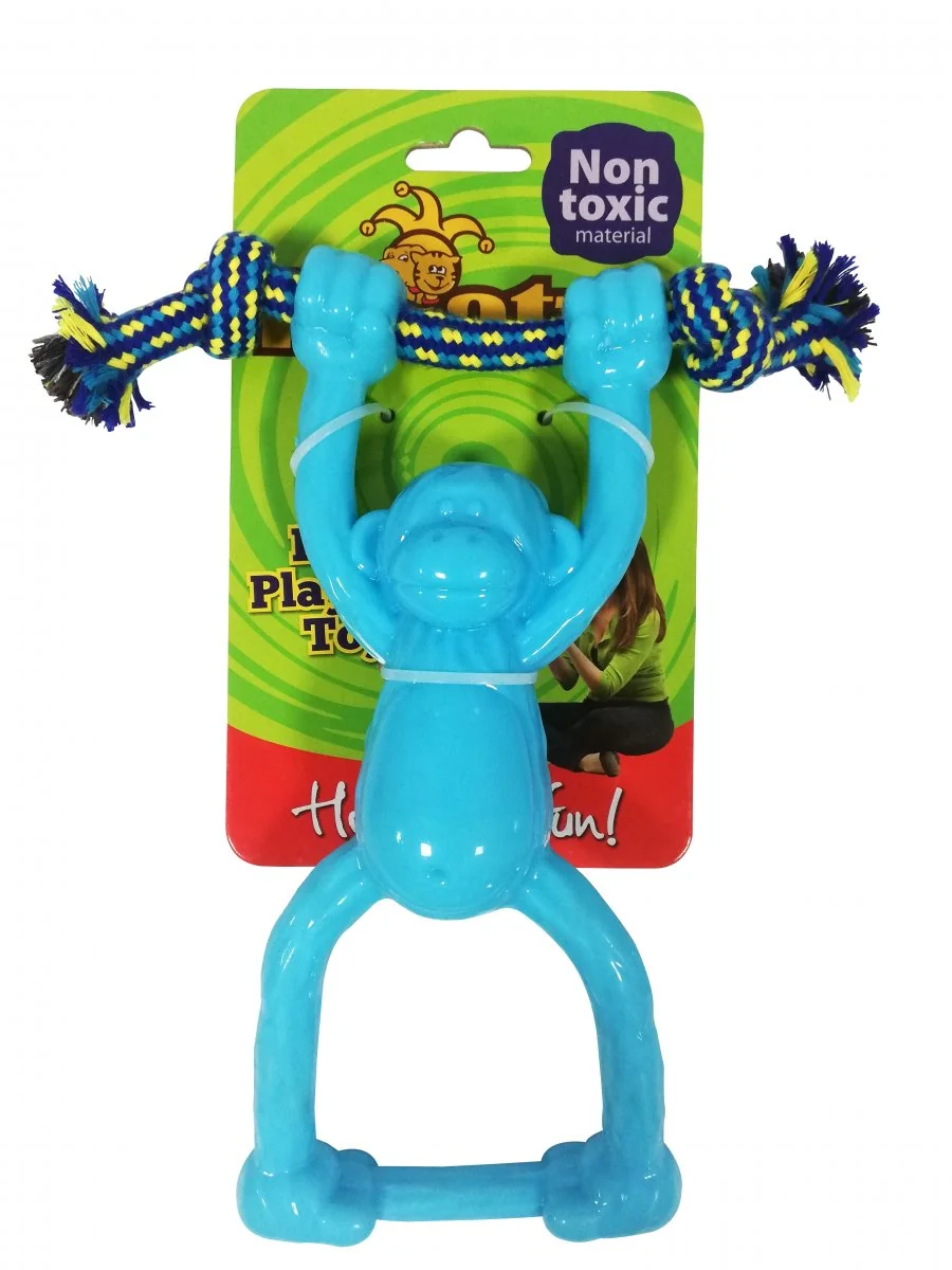 Paiatze Dog Maimuta Cu Sfoara Blue 536-156