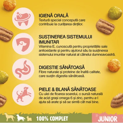 Pedigree Junior Pasare/Legume Mini 1.4 kg