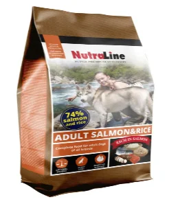 Nutraline Dog Adult Somon/Orez 3 Kg